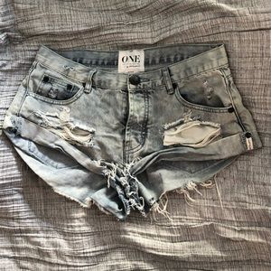 One Teaspoon Bandits Shorts